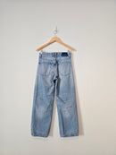 Zara Relaxed Wide Barrel Jeans (2)