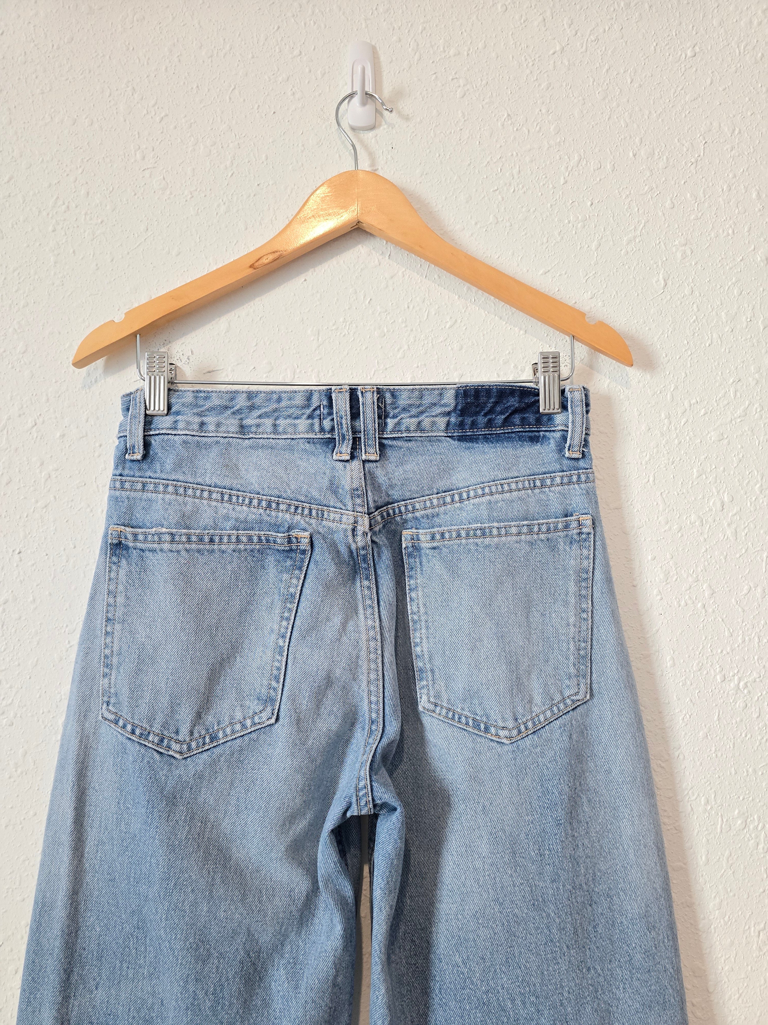 Zara Relaxed Wide Barrel Jeans (2)