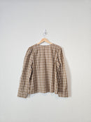 NEW Madewell Plaid Button Up Top (10)