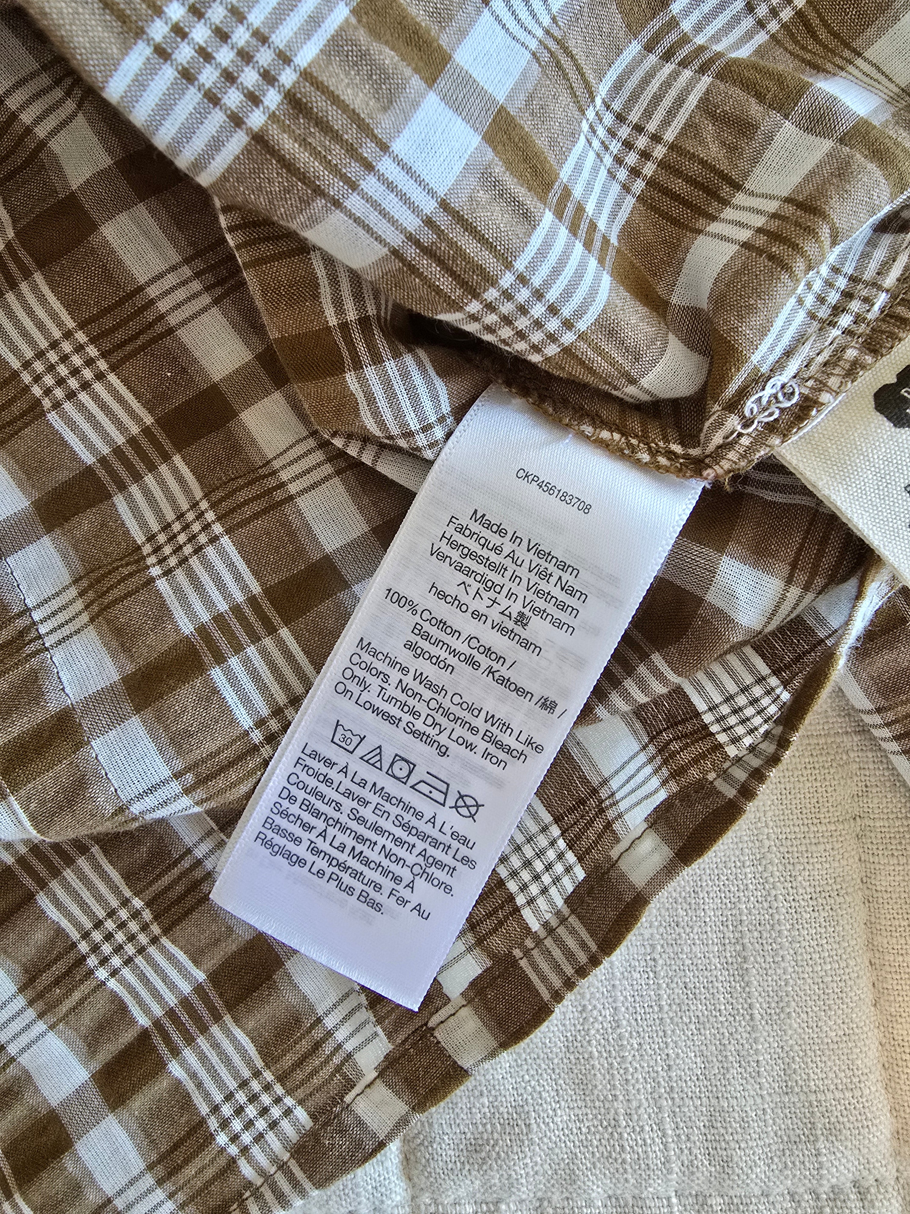 NEW Madewell Plaid Button Up Top (10)