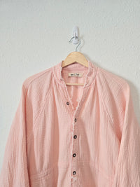 Free People Gauze Button Up (M)