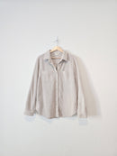 Cozy Button Up Shacket (M)