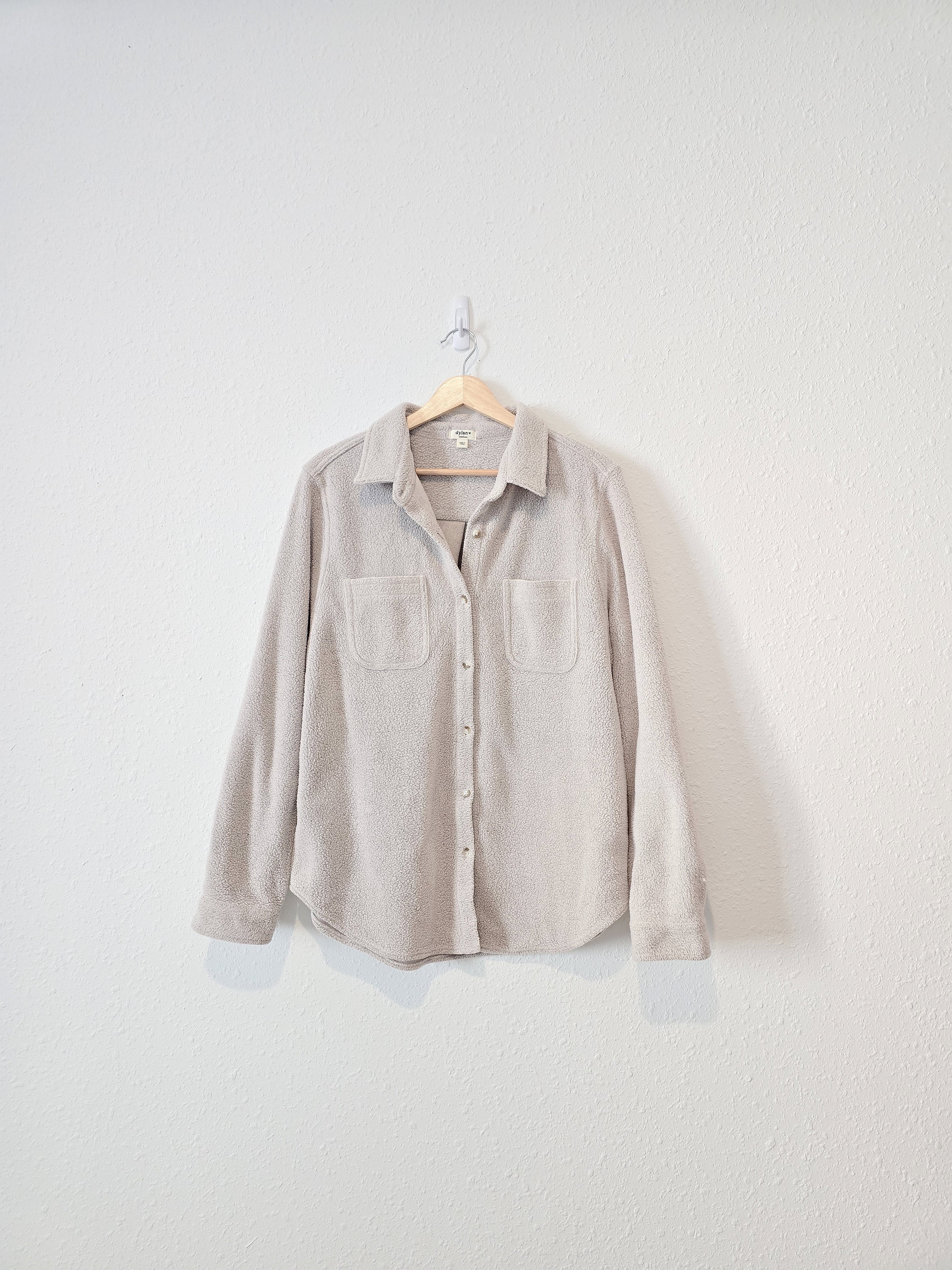 Cozy Button Up Shacket (M)