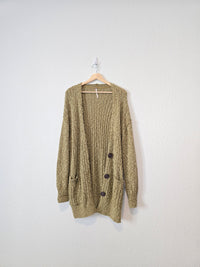 Free People Moss Textured Cardigan (XS)