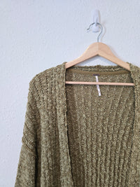 Free People Moss Textured Cardigan (XS)