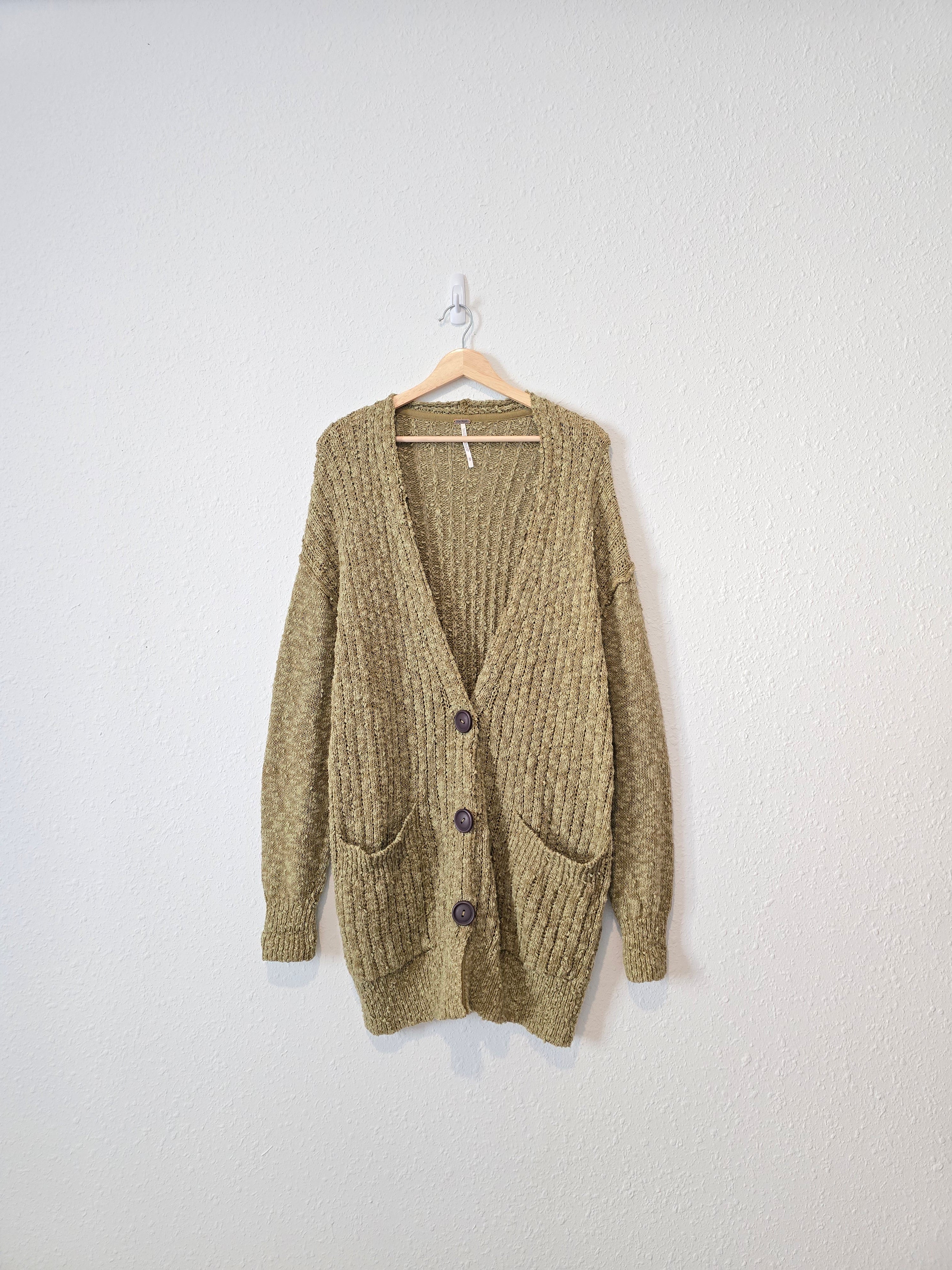 Free People Moss Textured Cardigan (XS)