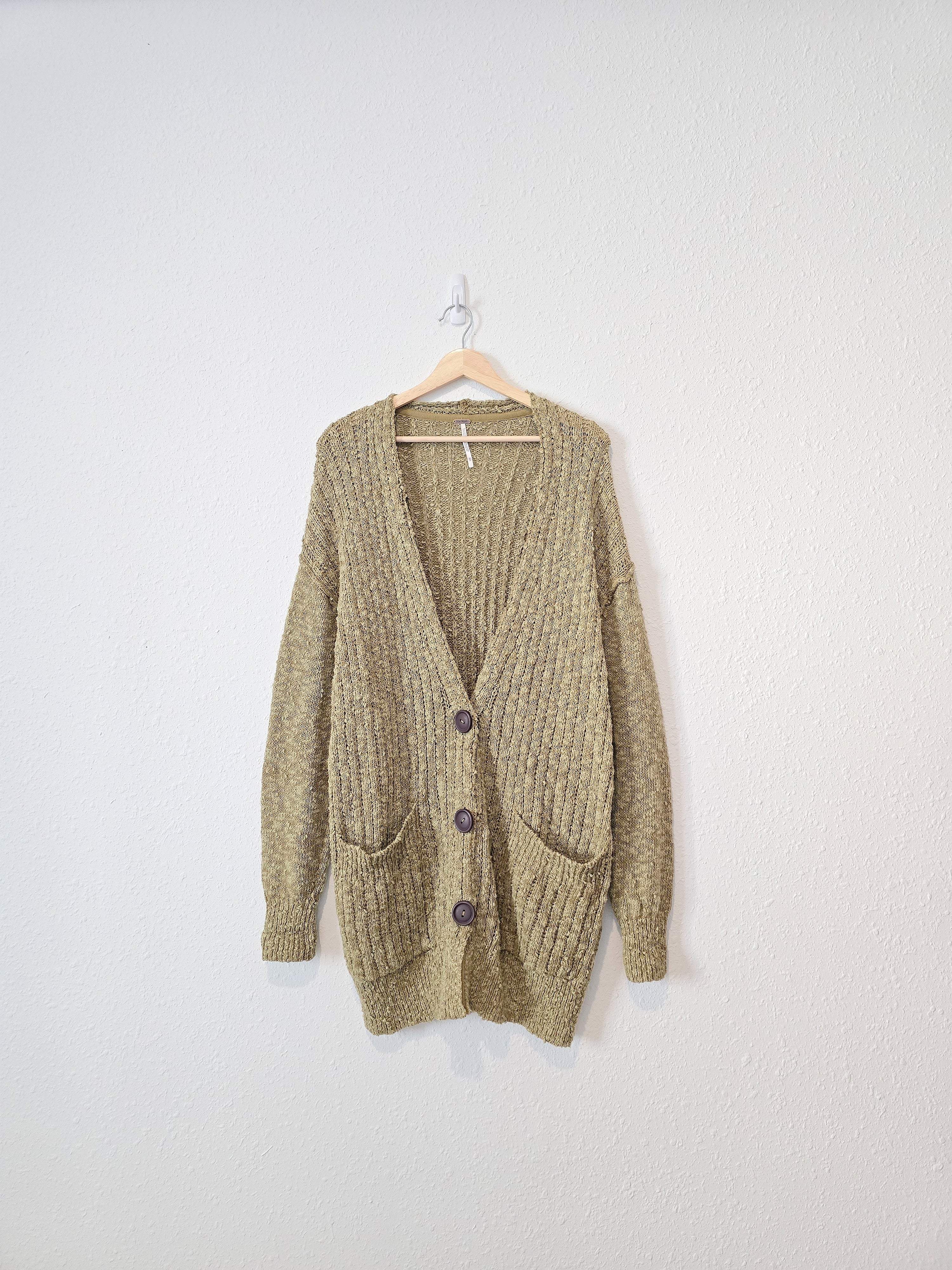 Free People Moss Textured Cardigan (XS)