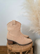 Neutral Western Booties (8.5)