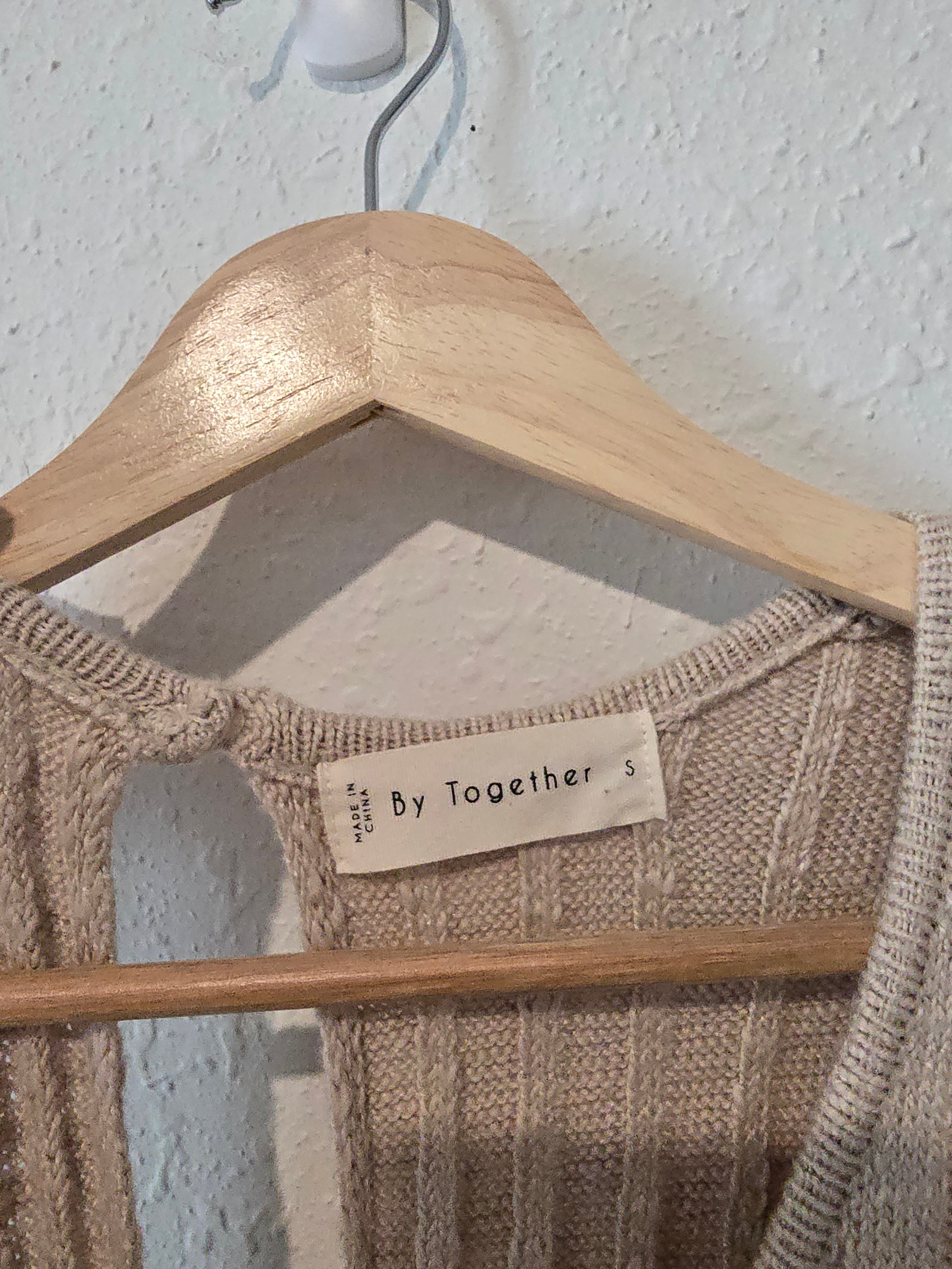 By Together Oat Knit Jumpsuit (S)