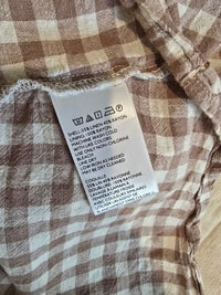 Urban Outfitters Linen Gingham Dress (M)
