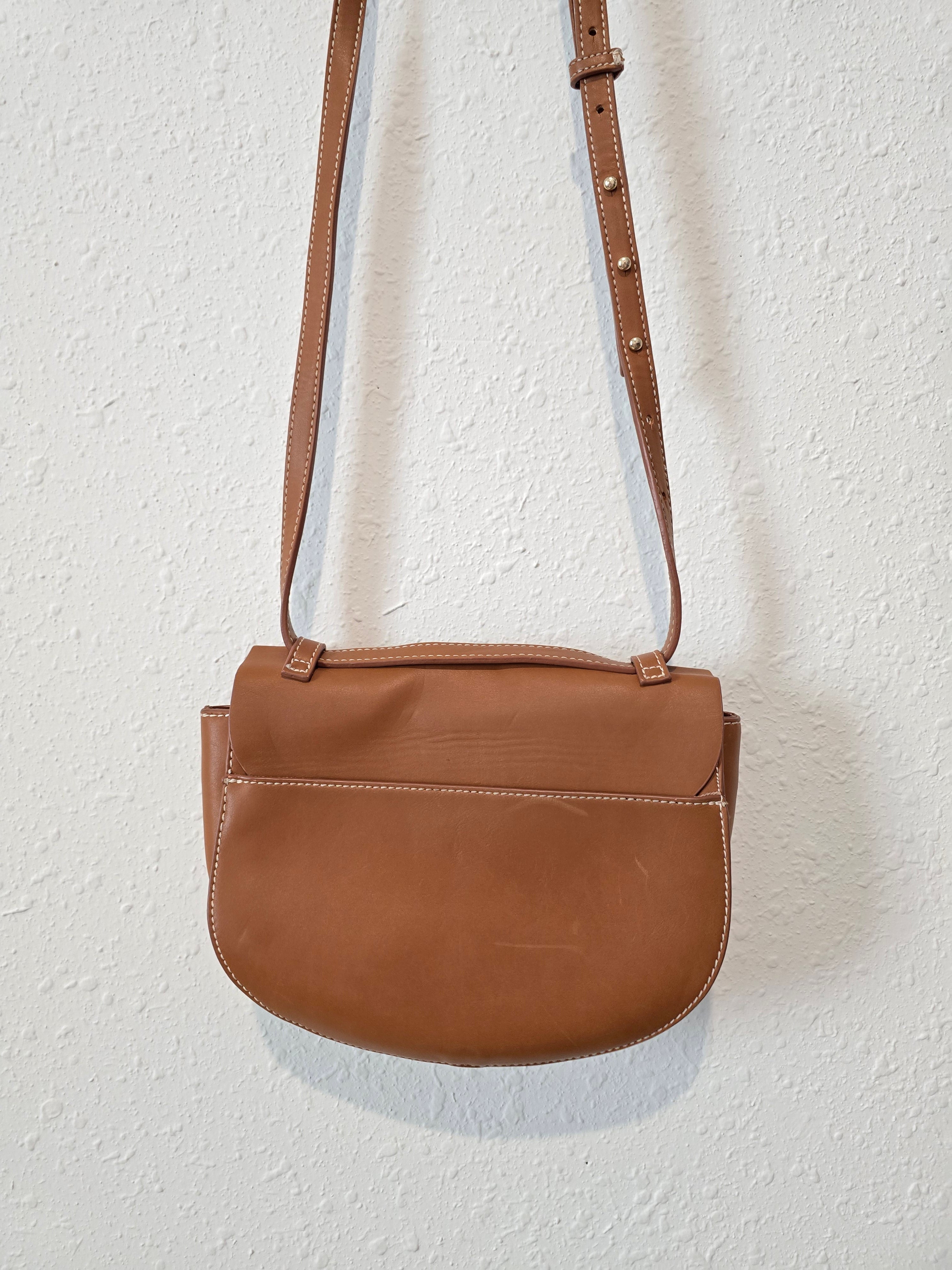 Gap Cognac Crossbody Purse