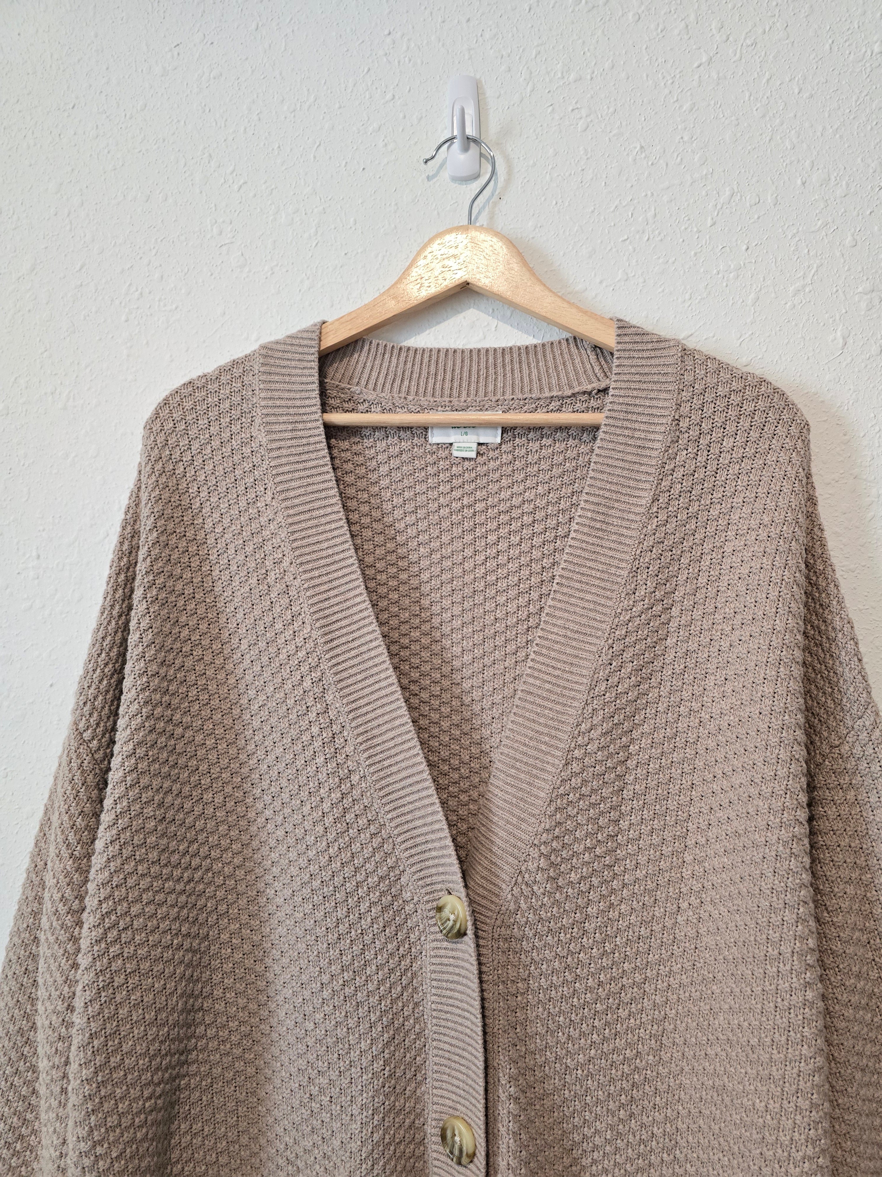 Aerie Oversized Knit Cardigan (L)