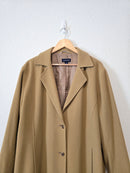 Long Camel Wool Coat (22W)