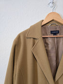 Long Camel Wool Coat (22W)