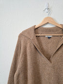 Brown Collared Sweater (S)