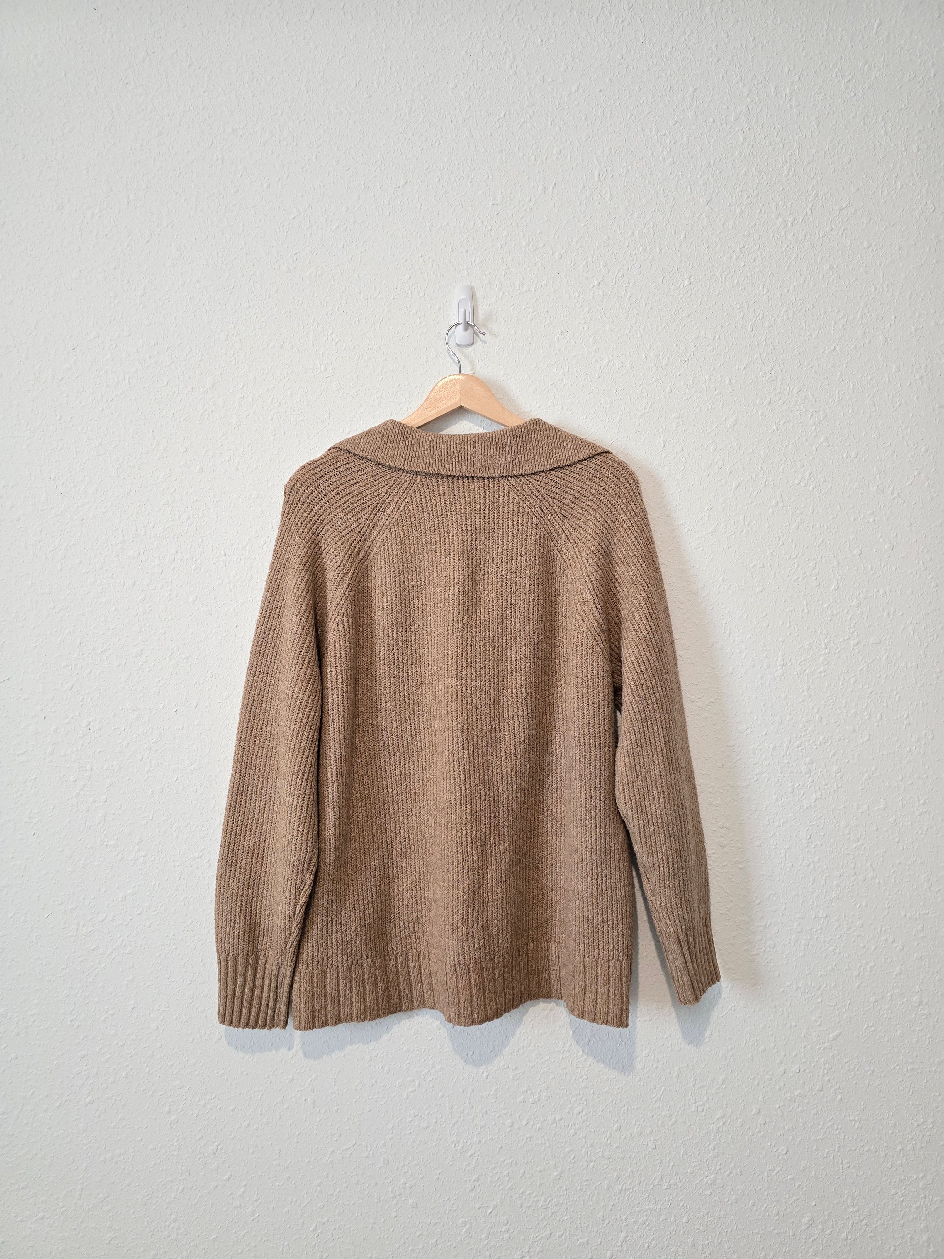 Brown Collared Sweater (S)