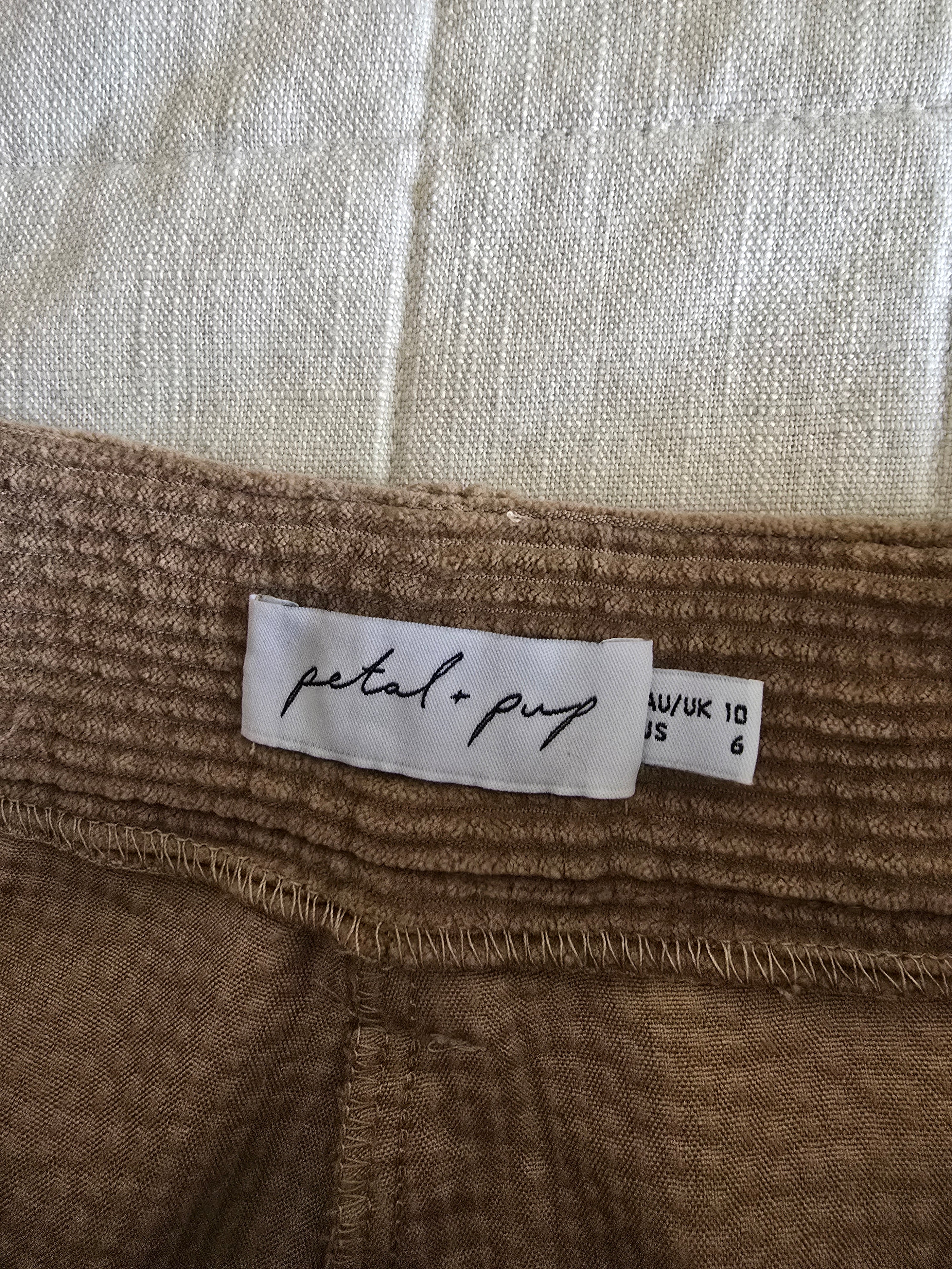 Petal + Pup Brown Cord Pants (6)