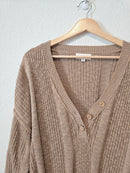 Mable Knit Henley Sweater (M)