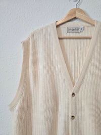 Vintage Knit Sweater Vest (XXL)