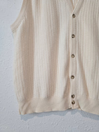 Vintage Knit Sweater Vest (XXL)