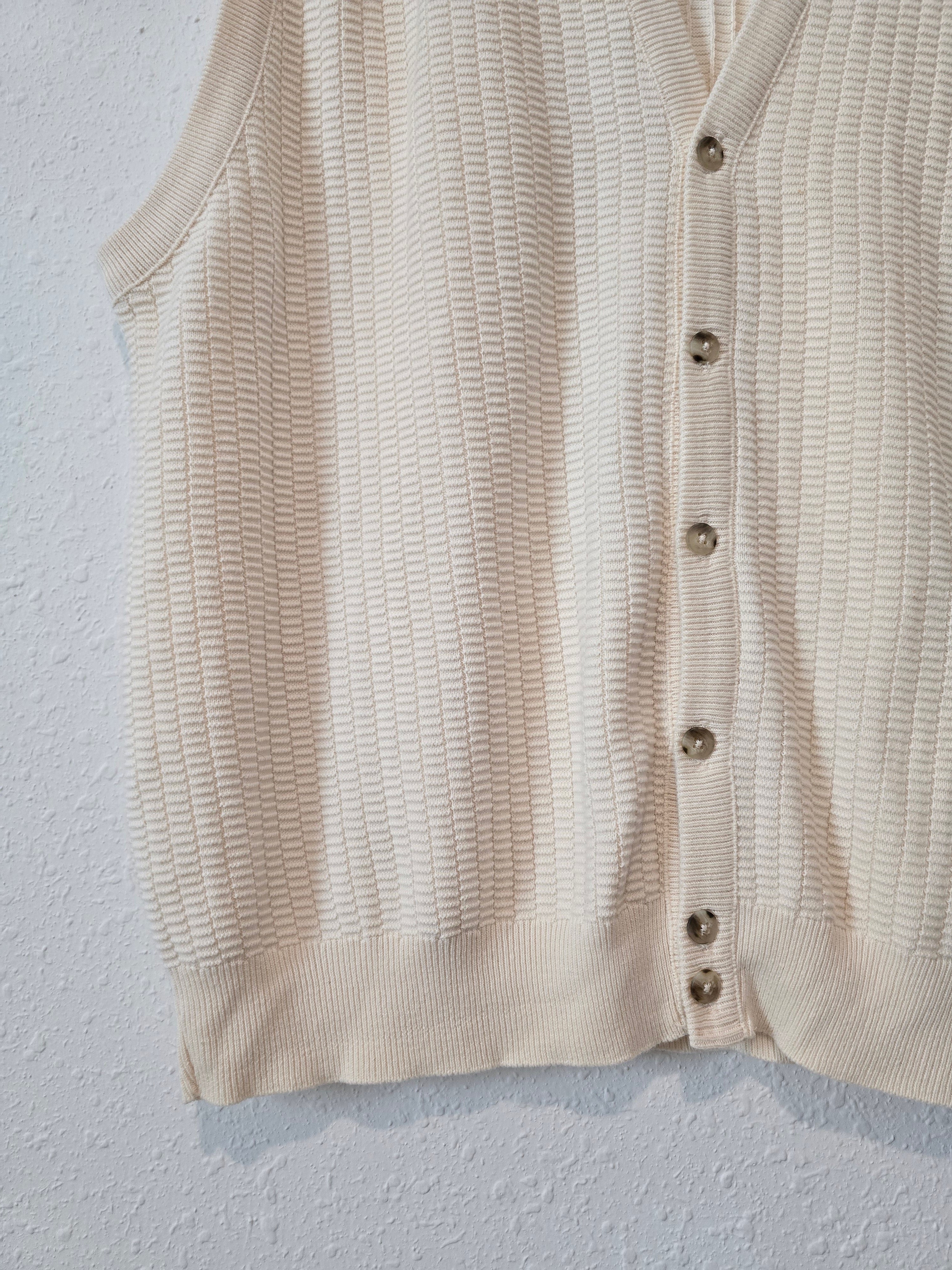 Vintage Knit Sweater Vest (XXL)