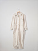 Ecru Relaxed Cotton Jumpsuit (4)