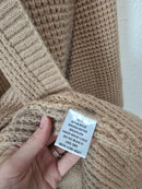 Bluivy Brown Waffle Cardigan (S/M)