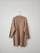 Bluivy Brown Waffle Cardigan (S/M)