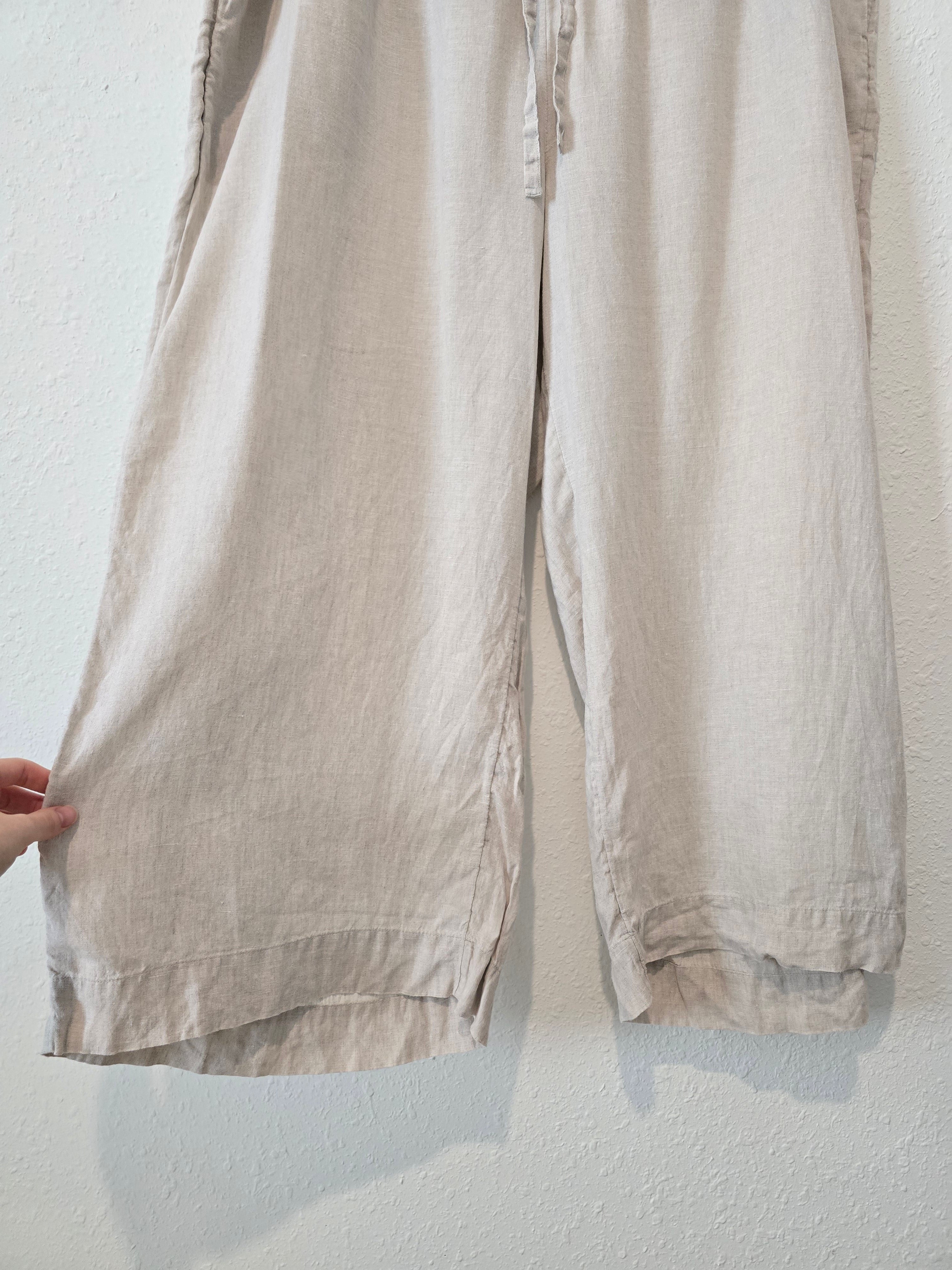 J.Crew Wide Leg Linen Pants (3X)