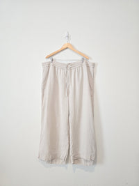 J.Crew Wide Leg Linen Pants (3X)