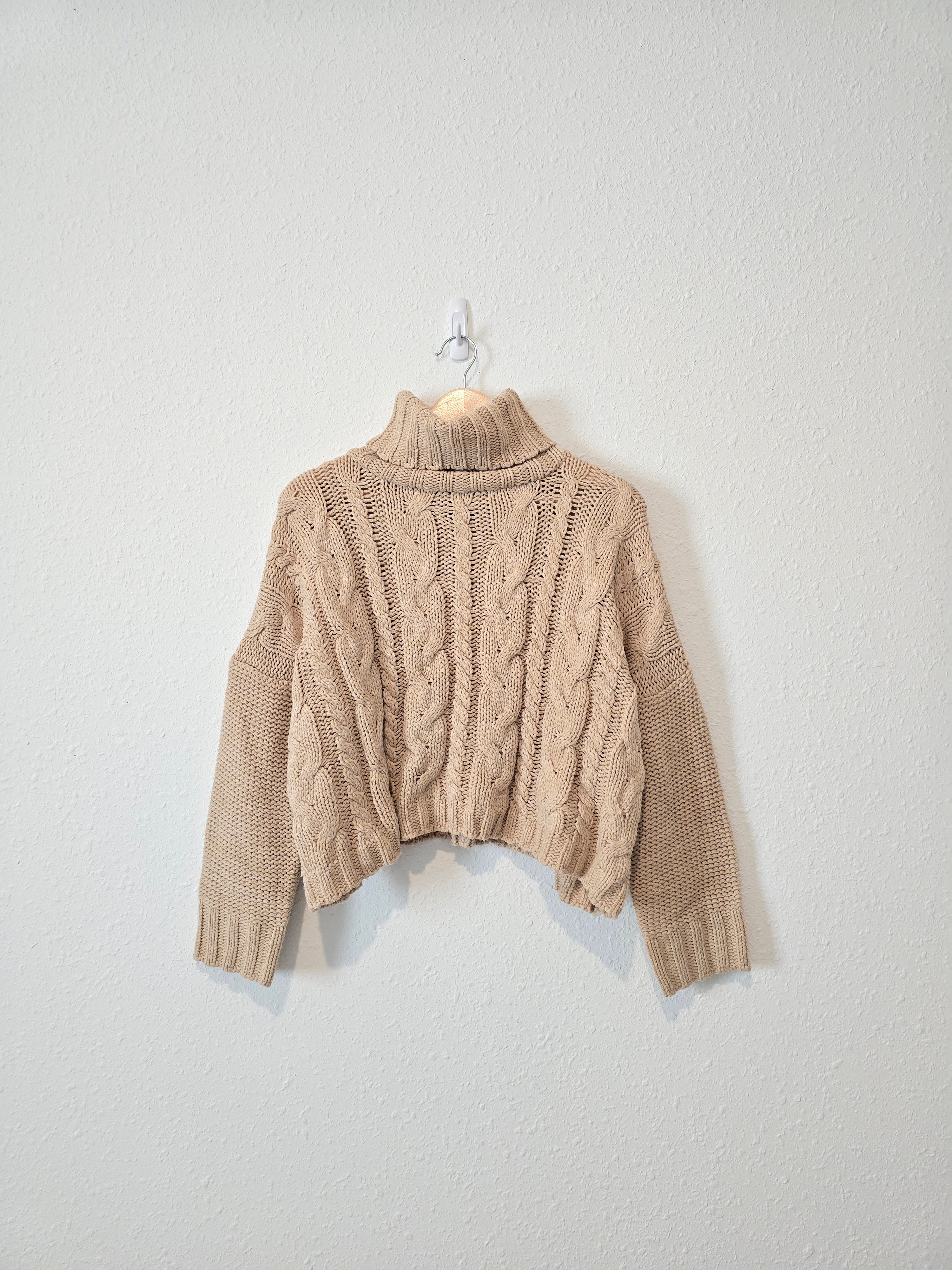 Chunky Turtleneck Sweater (S)