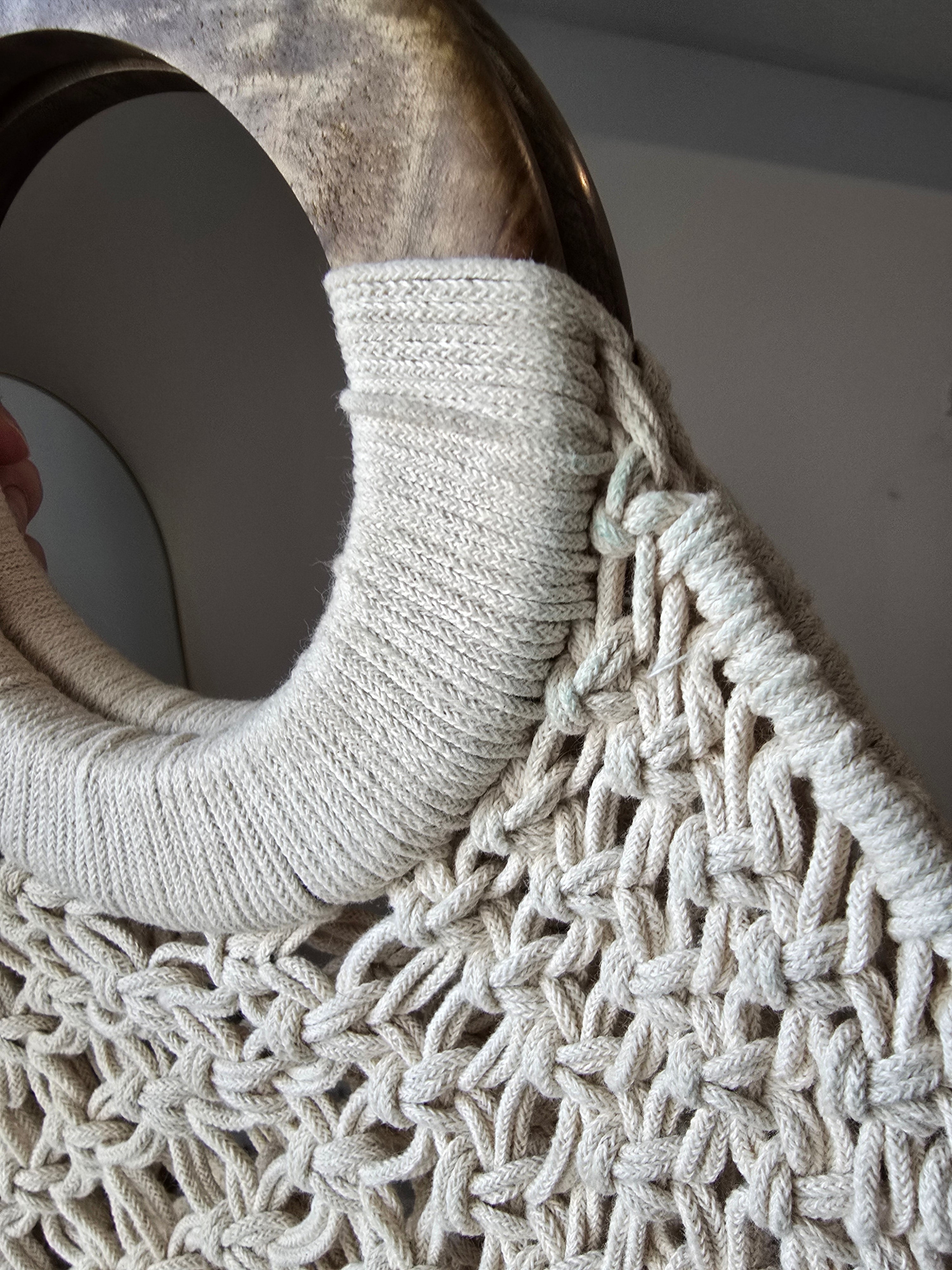 Small Boho Macrame Purse