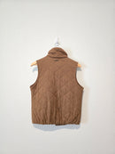 Brown Quilted Vest (S)