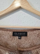 Eloquii Neutral Argyle Sweater (18/20)