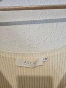 Astr Puff Sleeve Sweater (XS)