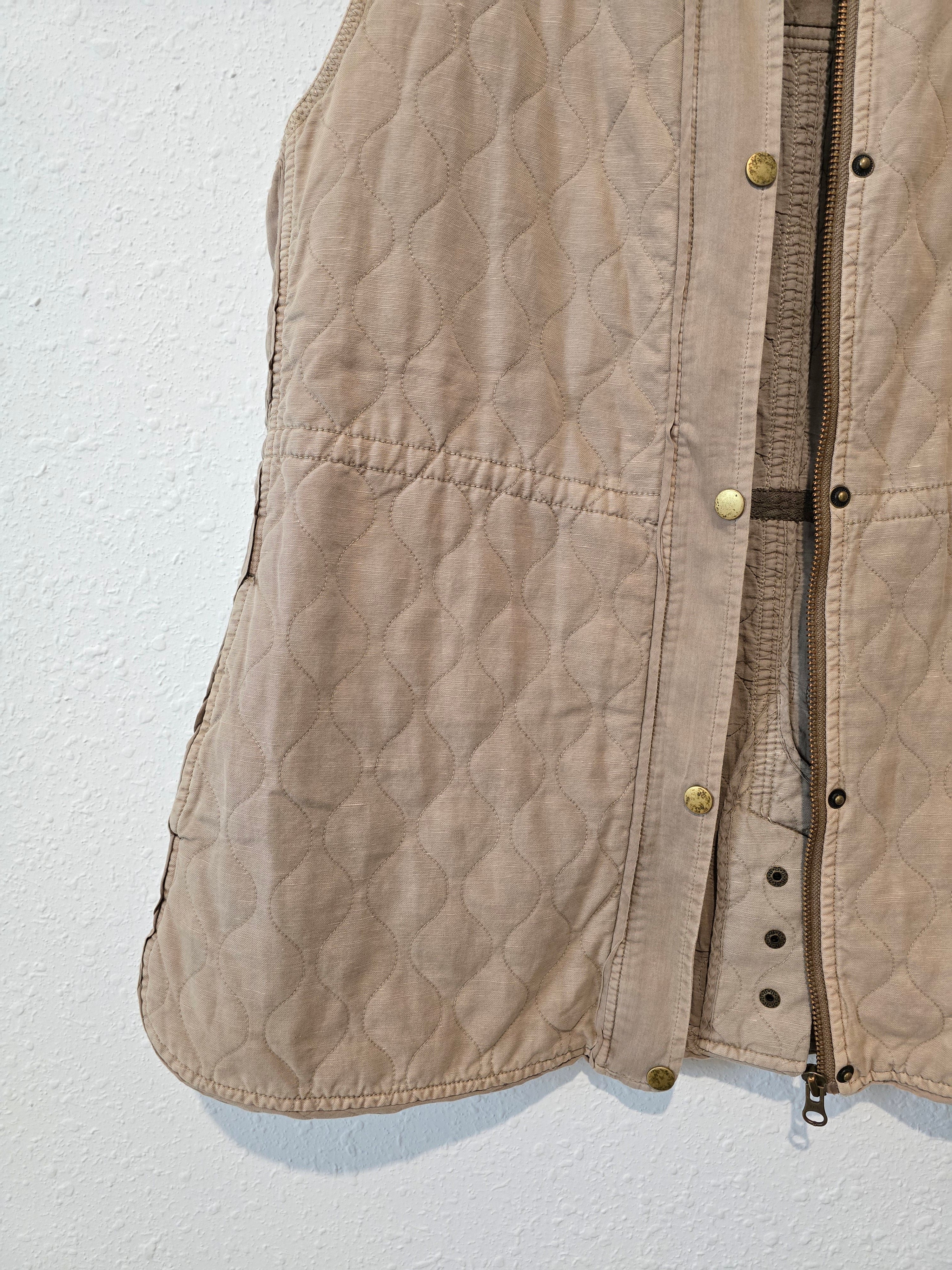 Anthropologie Quilted Vest (L)