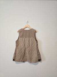 Anthropologie Quilted Vest (L)