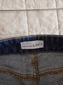 Loft Curvy Wide Leg Jeans (29/8)