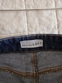 Loft Curvy Wide Leg Jeans (29/8)