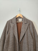 Long Houndstooth Coat (XL)