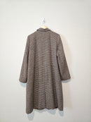 Long Houndstooth Coat (XL)