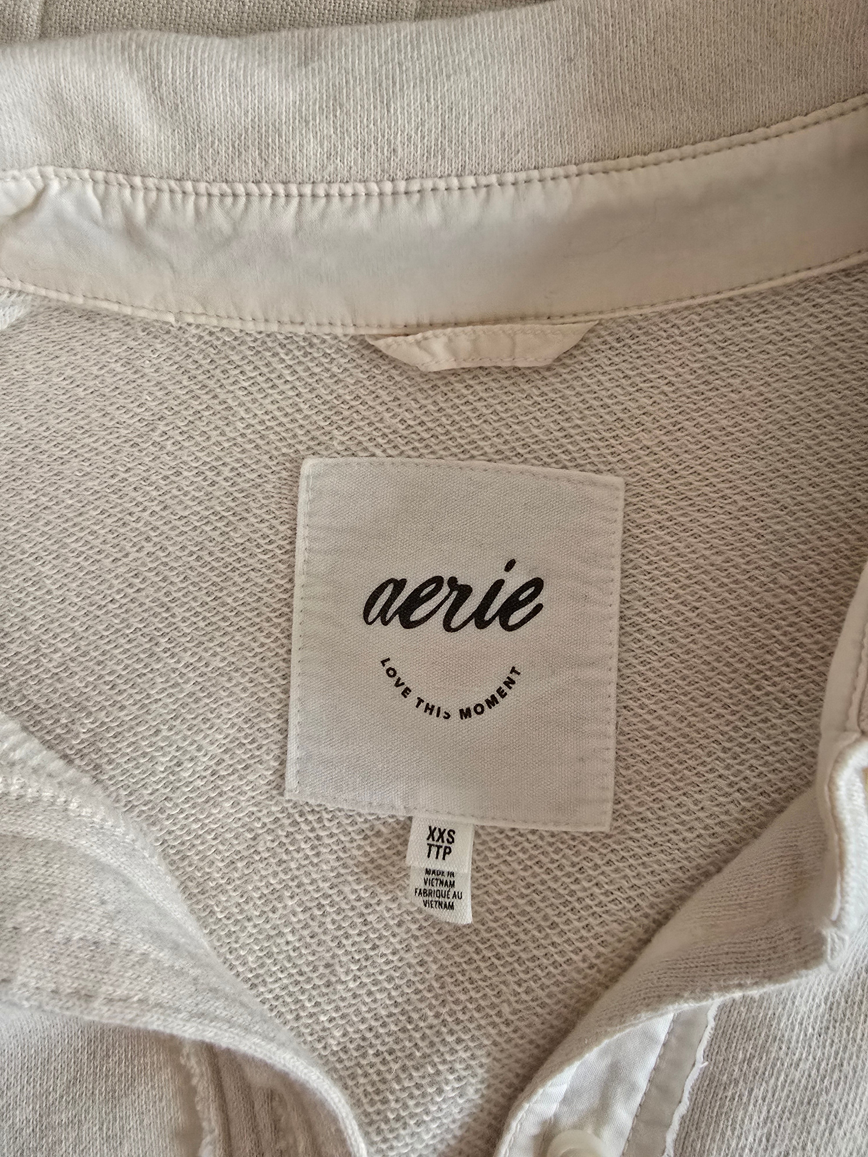 Aerie Oversized Shacket (XXS-S)