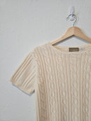 Vintage Cable Knit Tee (SP)