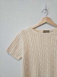 Vintage Cable Knit Tee (SP)