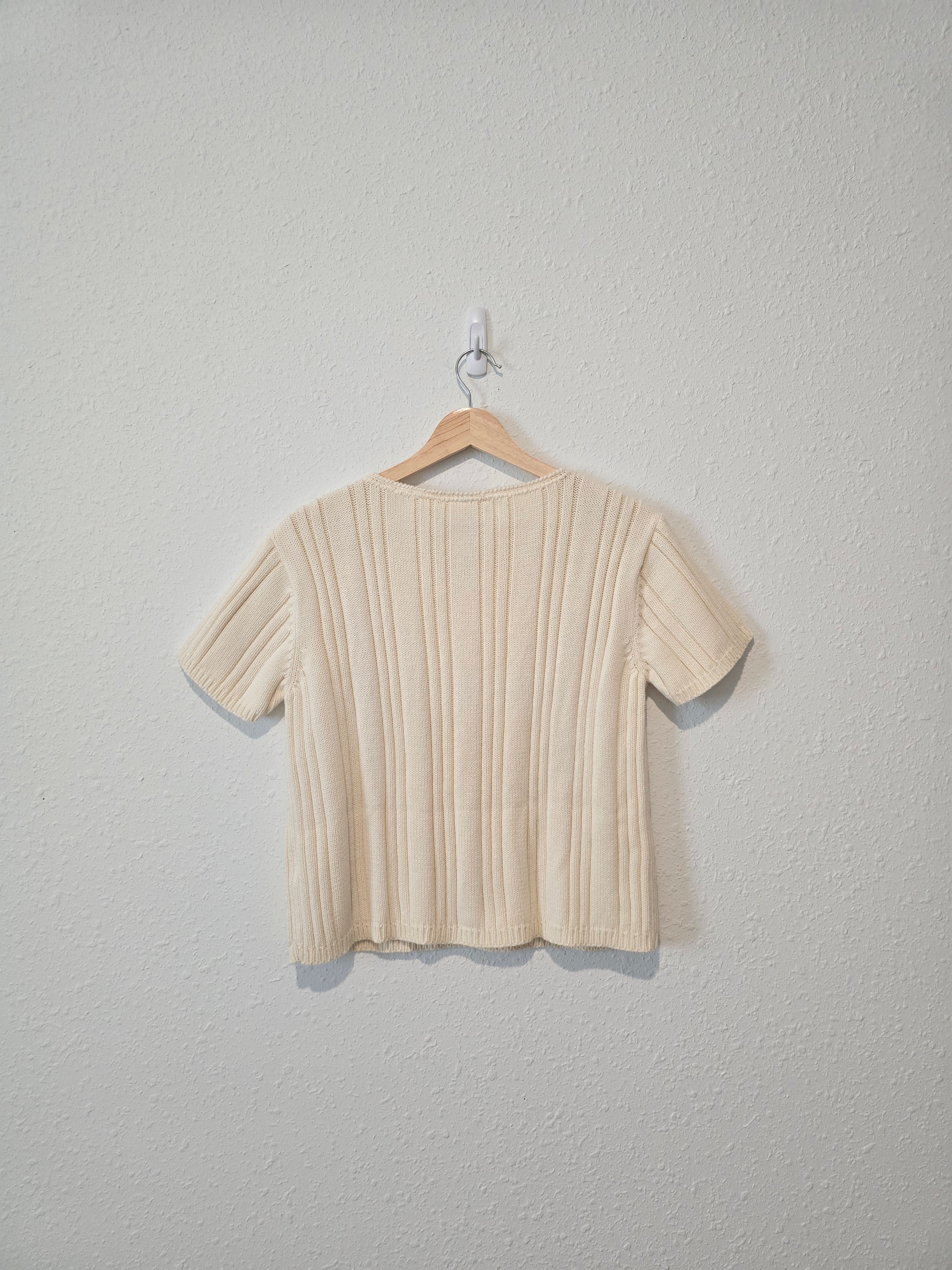 Vintage Cable Knit Tee (SP)