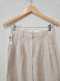 NEW Wilfred Linen Blend Wide Leg Pants (0)