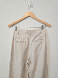 NEW Wilfred Linen Blend Wide Leg Pants (0)