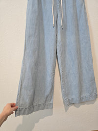 Loft Wide Leg Easy Pants (L)