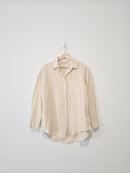 Aerie Oversized Gauze Button Up (XXS-S)