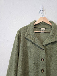 Vintage LL Bean Fleece Button Up (XL)